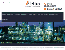 Tablet Screenshot of elettroservices.com